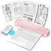 ETIKEZ D90E Stampante Termica Portatile, 10 Fogli Inclusi, Rosa | Stampante portatile wireless Bluetooth piccola e compatta per viaggio/ufficio/scuola/casa, compatibile con iPhone
