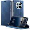 owlhold Cover Xiaomi Redmi Note 15 Pro Plus 5G Custodia Redmi Note 15 Pro+ Portafoglio Flip [Antiurtoo][Blocco RFID] [Cavalletto][Carta Fessura] Cover Pelle per Xiaomi Redmi Note 15 Pro+ 5G - Blu