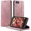 owlhold Cover per iPhone SE 2022/SE 2020/iPhone 8/7 Custodia iPhone SE 2022/SE 2020/iPhone 8/7 Premium Pelle PU Portafoglio Flip Libro [Antiurto] [Blocco RFID] [Cavalletto] [Carta Fessura] - Rosa