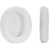 INF Cuscinetti di ricambio bianchi compatibili con cuffie Sony WH-CH720N, in pelle PU e memory foam, 9,5 x 8 cm, con custodia