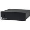 Pro-Ject Phono Box S2, preamplificatore phono MM/MC, nero | Impedenza e capacità commutabili, 4 livelli di guadagno, filtro subsonico, Dual Mono, custodia sandwich alluminio/metallo