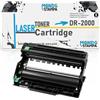 Mondo Stampa Tamburo compatibile con Brother DR2000 Laser da 12000 Pagine | Vale anche per DR2005 e DR350. Perfetto per DCP-2010 DCP-7020 HL-2030 HL-2070N MFC-7220 MFC-7820N. Tamburo sempre affidabile