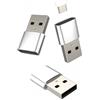 Kefiany Adattatore da USB C femmina a USB-A maschio (confezione da 3) da tipo C a USB compatibile per Samsung Galaxy Note10 S21 S22 S23 per Apple iPhone 15 14 13 12 Pro Max per iPad Caricabatterie Connettore