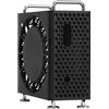 Generic Telaio per Mac Mini M4/M4 Pro 2024, custodia per computer verticale in ABS protettiva, antipolvere, supporto per riporre oggetti fai da te (nero)