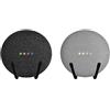 AUXPhome - Mini supporto da parete autoadesivo, compatibile con supporto da parete per altoparlanti, per Google Home Mini - 2/PK - Viti incluse - No Google Home Mini