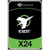 Seagate Exos X24 24 TB Unità disco interna classe Enterprise - 12 GB/s SAS 7,200 RPM 2.5M MTBF (ST24000NM002H)
