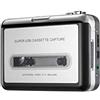 Tape-2-PC Lettore a nastro portatile USB - Copia le cassette audio C60 e C90 sul tuo computer portatile o desktop PC Windows e su MP3 e CD. Per Windows 10, 8.1, 7