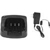 EEZII Caricabatterie da tavolo Walkie Talkie BC 173, compatibile con ICOM | IC M33 IC M34 IC M35 IC M36(US PLUG)