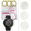 apgo 3x Hydrogel Matte Screen Protector per Amazfit GTR 4, pellicola idrogel, flessibile, TPU morbido con posizionamento dello strato di facile installazione
