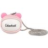 Colourbook Glitter Animaletti Auricolari Wireless TWS, Custodia Mini 4,5x5x4 cm con Anello di Aggancio, Connessione Bluetooth, USB-C, per Bambini e Ragazze (Pink)