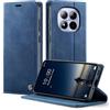 owlhold Cover Xiaoimi Redmi Note 15 Pro 5G Custodia Redmi Note 15 Pro Portafoglio Flip [Antiurtoo][Blocco RFID] [Cavalletto][Carta Fessura] Cover Pelle per Xiaoimi Redmi Note 15 Pro 5G - Blu