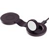 Twelve South Butterfly SE 2-in-1 Compact Foldable Wireless Travel Charger, 15W MagSafe Duo Charging for iPhone, Airpods, and Apple Watch, Midnight Plum