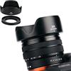 JJC Paraluce con adattatore filtro 40,5 mm per Sony FE 28-60mm F4-5.6 SEL2860 | Paraluce reversibile per SEL2860 su A7CII ZV-E1 A7C A7III & E PZ 16-50mm F3.5-5.6 II su ZV-E10 A6000 A6100 A6300