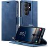 owlhold Cover per Samsung Galaxy S26 Ultra Custodia Galaxy S26 Ultra Premium Pelle PU Portafoglio Flip Libro [Antiurto] [Blocco RFID] [Cavalletto] [Carta Fessura] Custodia per Samsung S26 Ultra - Blu