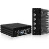 CWWK X86-P6 N150 Mini PC Fanless (Upgraded N100), Firewall Appliance Mini Computer, 2 x i226-V 2.5GbE LAN, OPNsense Micro PC DDR5 8GB RAM 128GB NVMe SSD, 2-Display (4 x USB2.0)