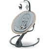 Maxi-Cosi Cassia Sdraietta Neonati Elettrica, 0-9 kg, Beyond Grey | Altalena Neonato Girevole 360°, 0-6 Mesi, Rilevamento Automatico del Movimento, 5 Velocità, Reclinabile, 12 Melodie