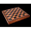 Ecopelle Scacchiera & Backgammon Scatola Scacchi Archiviazione, 40x40 CM