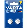 Varta LITHIUM Coin CR2032 (Batteria a bottone, 3V) Blister da 2
