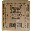 Dogal® »RC148H ACOUSTIC GUITAR SET PHOSPHOR BRONZE« Corde per chitarra acustica - Phosphore Bronze Round Core - 010/047