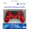 Sony DualShock 4 V2 Mimetico, Rosso Bluetooth/USB Gamepad Analogico/Digitale PlayStation 4