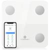 Noerden Bilancia Smart Noerden MINIMIW Pesapersone Bluetooth Elettronica Quadrato Bianco