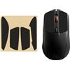 kwmobile Nastro antiscivolo kwmobile per mouse da gaming SteelSeries Rival 3 - Nastro antiscivolo per mouse da PC - Nero
