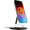 Twelve South - Caricabatterie Hirise 2 Deluxe 2in1 Qi2 (nero)