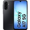 Samsung Smartphone Samsung Galaxy A17 5G AI, cellulare AI con Android, cornice sottile da 7,5 mm, fotocamera da 50 MP, memoria da 128 GB, RAM da 4 GB, batteria da 5.