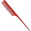 JRL Pettine a denti fini con manico JRL Professional, 8,5", rosso