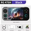 StarTech Console portatile per giochi retrò - RG 476H - Schermo touchscreen da 4,7 pollici - Android 13 - 128 GB - 8 GB di RAM - Batteria da 5000 mAh - Colore nero