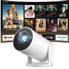 Selius Mini proiettore - Risoluzione 1280 x 720 - Supporto 4K - LCD - Wi-Fi 6 e Bluetooth - Portatile