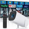 Selius Mini proiettore - LCD 1280 x 720 - Supporta la risoluzione 4K - Portatile - Ideale per home cinema e gaming