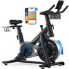 Selius Cyclette da casa - Resistenza magnetica - 27 kg - Acciaio legato - Blu e nero - Per uso interno
