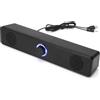 Selius Soundbar - Altoparlante - Soundbar wireless nera - Bluetooth 2.0 stereo - Compatta