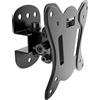 Selius Supporto a parete per monitor - Schermo da 13 a 34 pollici - Standard VESA 75x75 e 100x100 - Acciaio nero - Adatto per computer e gaming