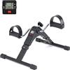 Selius Mini cyclette da casa con monitor LCD - Resistenza regolabile manualmente - Materiale: plastica - Ideale per la riabilitazione e per gli anziani