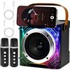Selius Macchina per karaoke wireless - Potenza: 10 W - Colore: nero