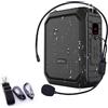 Selius Altoparlante portatile PA con Bluetooth - 18W di potenza - Silicone nero