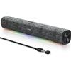 Selius Soundbar - Potenza: 10 Watt - Lunghezza: 41 cm - Materiale: Plastica ABS - Adatta per PC e laptop