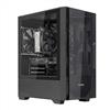 Selius Case per PC, formato Mini Tower, compatibile Micro-ATX, colore nero, con 1 porta USB 3.0 e pannello in vetro temperato