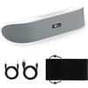 Selius Soundbar stereo - 6,6 x 21,08 x 5,08 cm - 6 Watt - Alluminio - Adatta per TV, PC e telefono cellulare