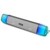 Selius Soundbar per PC, colore bianco - Potenza: 12 Watt - Connessioni USB e AUX - Design compatto - Ideale per computer e gaming