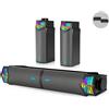 Selius Altoparlante Bluetooth 2-in-1 per PC - Soundbar - Potenza: 9,98 Watt - Materiale: Plastica - Audio stereo