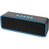 Selius Altoparlante Bluetooth portatile, colore blu - Potenza: 3 Watt - Batteria: 1500 mAh