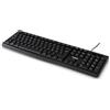 Selius Tastiera USB, layout italiano - leggera e compatta - 105 tasti - plastica nera - ideale per laptop e uso professionale