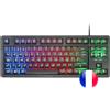 Selius Tastiera da gaming, layout TKL, tecnologia ibrida H-Mech, illuminazione RGB