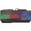 Selius Tastiera da gaming RGB retroilluminata - 105 tasti, anti-ghosting - ergonomica, realizzata in ABS