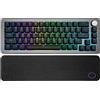 Selius Tastiera meccanica wireless, formato 65%, con illuminazione RGB - 50 milioni di pressioni dei tasti - Corpo in alluminio