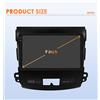 Selius Autoradio Android Auto, doppio DIN, display da 9 pollici, potenza 45W x4, corpo in metallo ABS