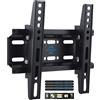 Selius Supporto a parete universale per monitor TV, adatto per schermi da 23" a 42", inclinabile